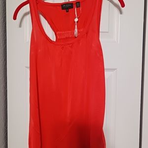 Red/orange top Ted Baker